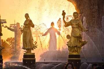 fountain in the park