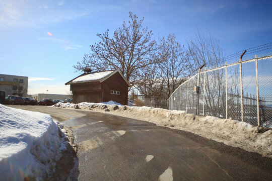 landscape with a house, Ulven, Oslo, Norway