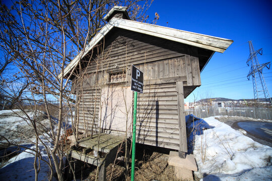 wooden house, Ulven, Oslo, Norway
