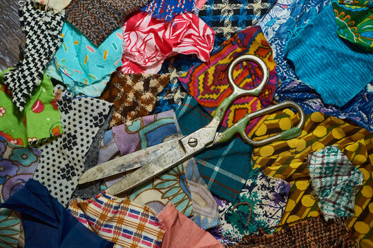 Fabric Scraps Images – Browse 88,801 Stock Photos, Vectors, and Video