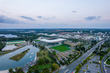 Wolfsburg von oben