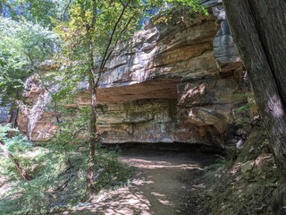 Natural Rock Formation Ledge