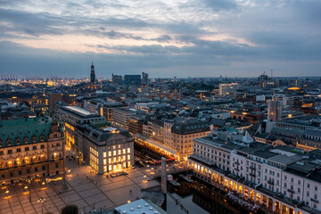 Hamburg - Germany - Panorama from above
