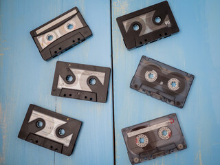 Retro Audio Tape Cassettes