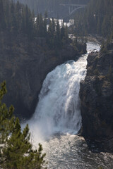 waterfall in yosemite