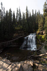 waterfall in yosemite