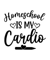 Homeschool SVG Bundle, momlife svg, Quarantine Bundle, Homeschool Mom svg, dxf, homeschool teacher, Digital Download MBS.