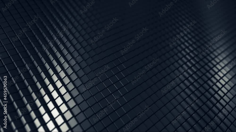Poster 3d render abstract background with geometric motion texture. simple clean template for corporate web