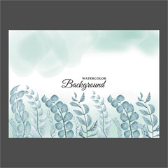 Watercolor floral illustration set Botanical clipart. green leaf branches collection, for wedding stationery, greetings, background. Eucalyptus, wallpapers, olive, green leaves, fashion, blogs