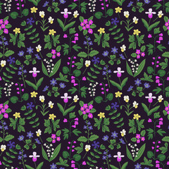 Seamless floral pattern