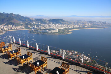 View of Rio de Janeiro from Sugarloaf Mountain, Brazil