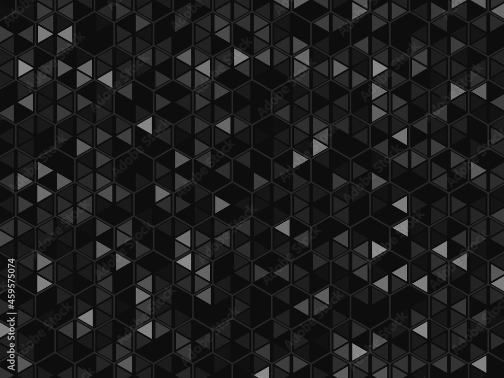 Aufkleber geometric pattern with hexagons. vector illustration. abstract background.