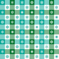Seamless Christmas wrapping paper pattern background