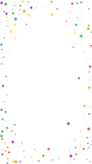 Festive extraordinary confetti. Celebration stars.