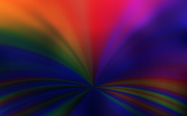 Obraz premium Dark Pink, Blue vector blurred pattern.