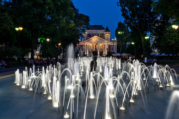 National Theatre Ivan Vazov in Sofia, Bulgaria