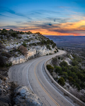 Road through West Texas