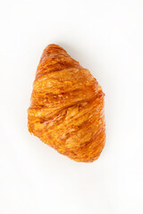 croissant on the  white background