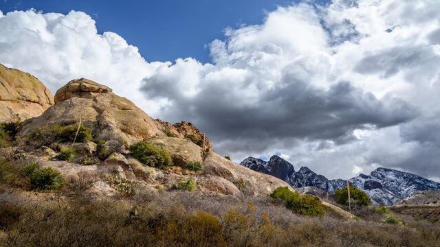 Clouds over the Organ Mountains