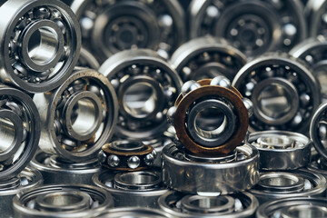 Bearings. Ball bearings. Thrust bearings.
