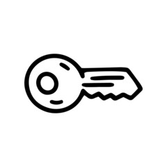 key line vector doodle simple icon design