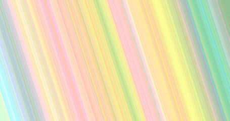 Trait multicolor pastel