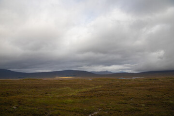 Obraz premium The dramatic landscape of the Scottish highlands, UK