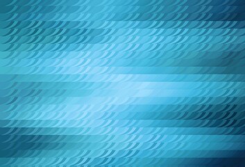 Obraz premium Light BLUE vector template with chaotic shapes.