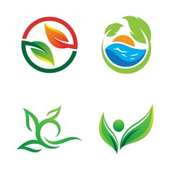 Ecology logo images illustration