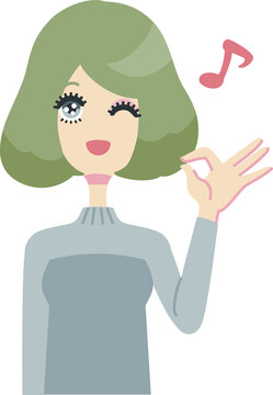 オッケーポーズ Images Browse 95 Stock Photos Vectors And Video Adobe Stock