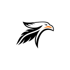 Eagle head logo