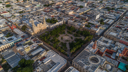 Zocalo de Merida Yucatan 
