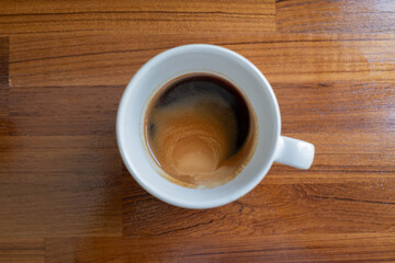 hot coffee cup on table, relax time, morning time