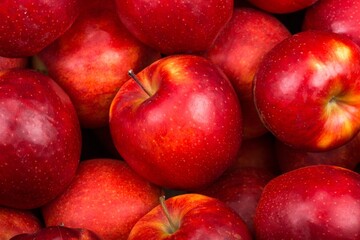 Fototapeta na wymiar Red Apples Texture