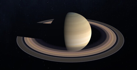 Planet Saturn HD Stock Footage