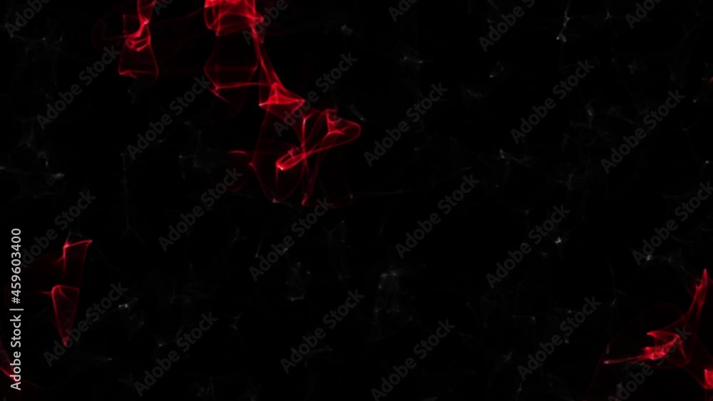 Poster colorful big data wave of particles. futuristic glowing surface. abstract animated motion background
