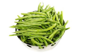 Bowl of french green beans