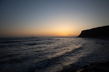 Obraz premium sunset over the sea