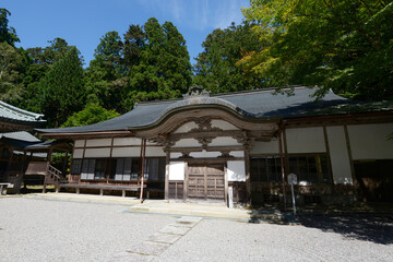Fototapeta premium 比叡山延暦寺 横川 元三大師堂 鶏足院灌室 滋賀県大津市坂本