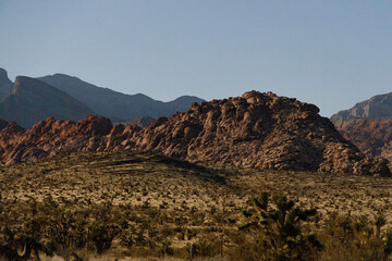 mountains in the desert