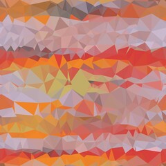 Seamless triangle pattern for surface pattern and print. High quality illustration. Colored stripes vivid trendy gradient swatch. Funky hipster contemporary graphic tile for background or textile.