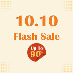 Flash Sale Illustration Banner