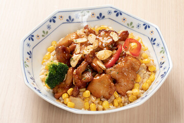 チキンガーリックライス