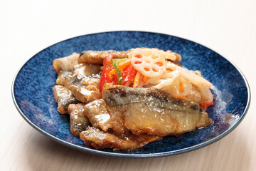 サンマの南蛮漬け