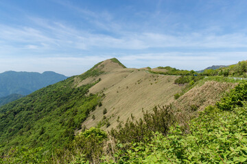 Fototapeta premium 瓶ヶ森林道（町道瓶ヶ森線／高知県いの町と愛媛県西条市）