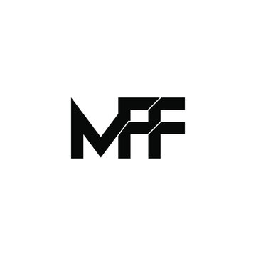 mff initial letter monogram logo design