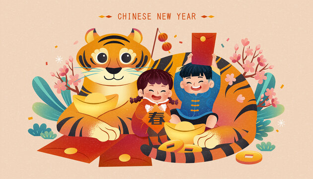 2022 spring theme CNY poster