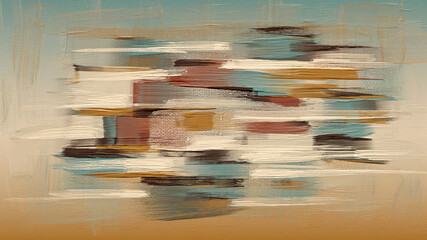 Modern artwork, textured paint strokes, painting on canvas. Acrylic art, artistic texture. Abstract grungy background