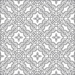 Design monochrome grating pattern,black and white patterns.Repeating geometric tiles from stripe elements. black ornament.