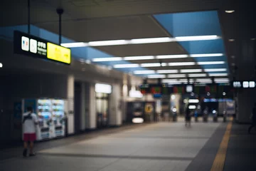 Foto op Aluminium 駅の改札 © beeboys